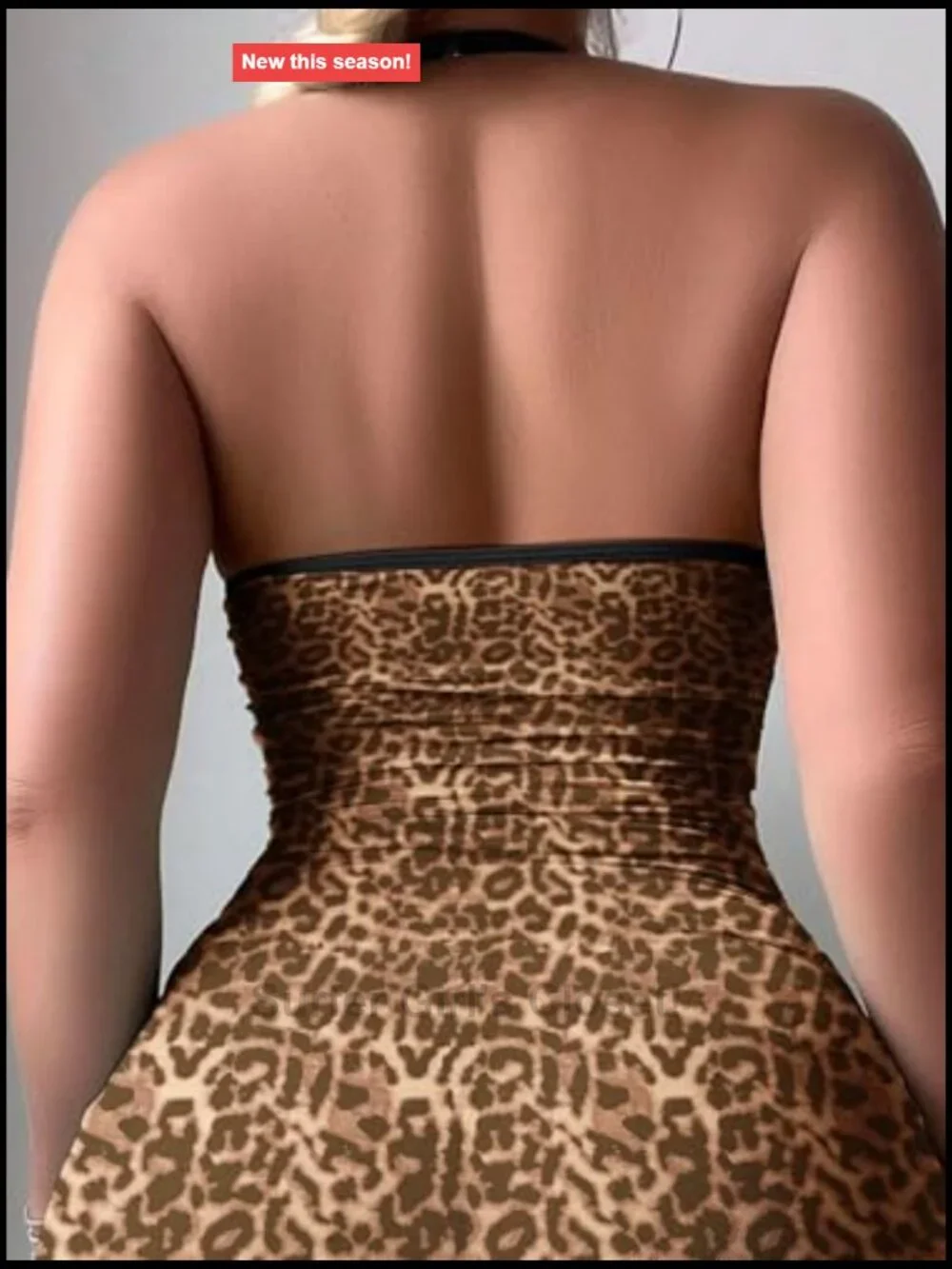 Sheer Mesh Lingerie Dress with Chain Detail and G-String Bodycon Party Clubwear